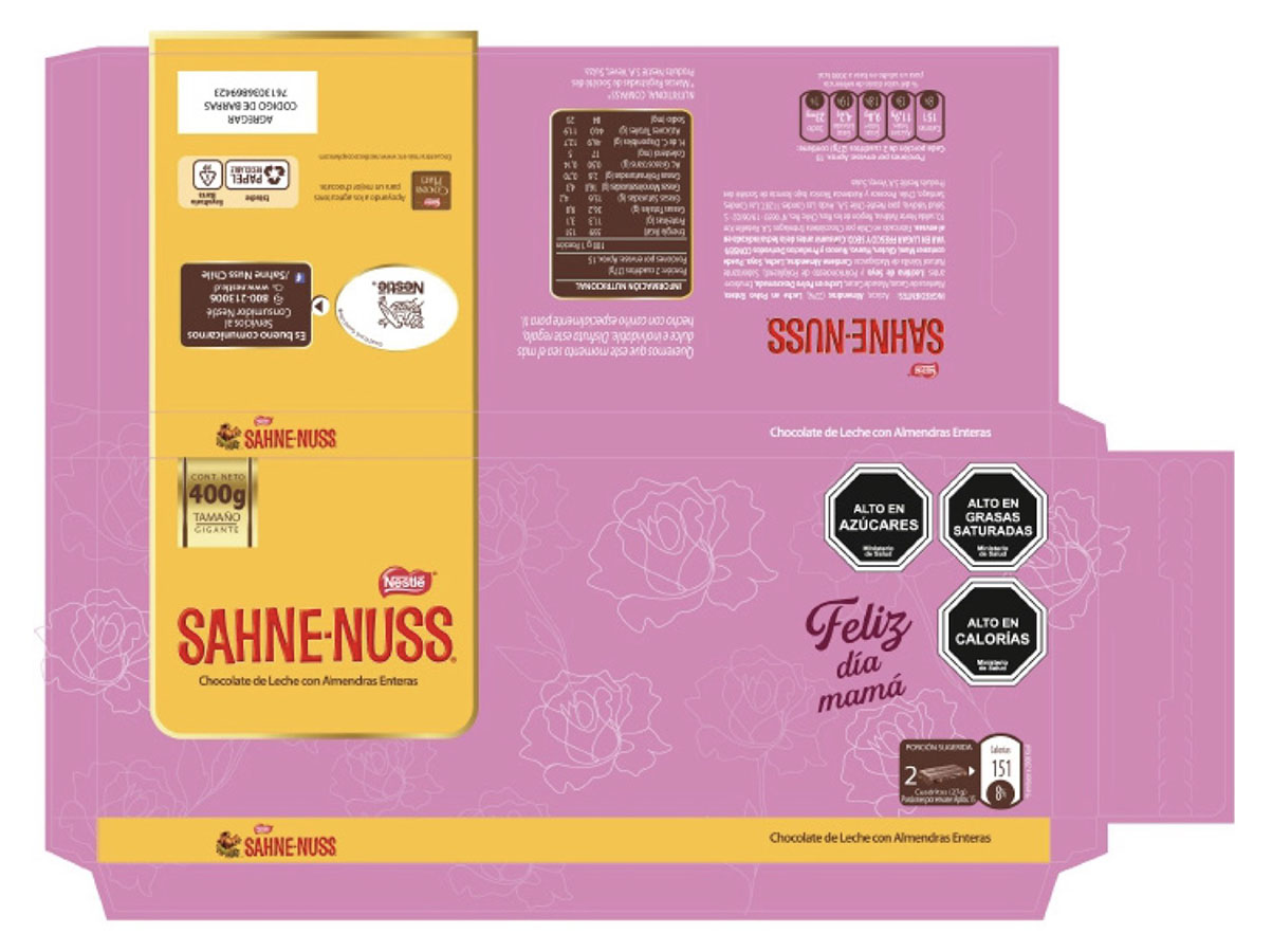 Diseño Identidad Visual Sahne Nuss + Tritón / NESTLÉ (VM)