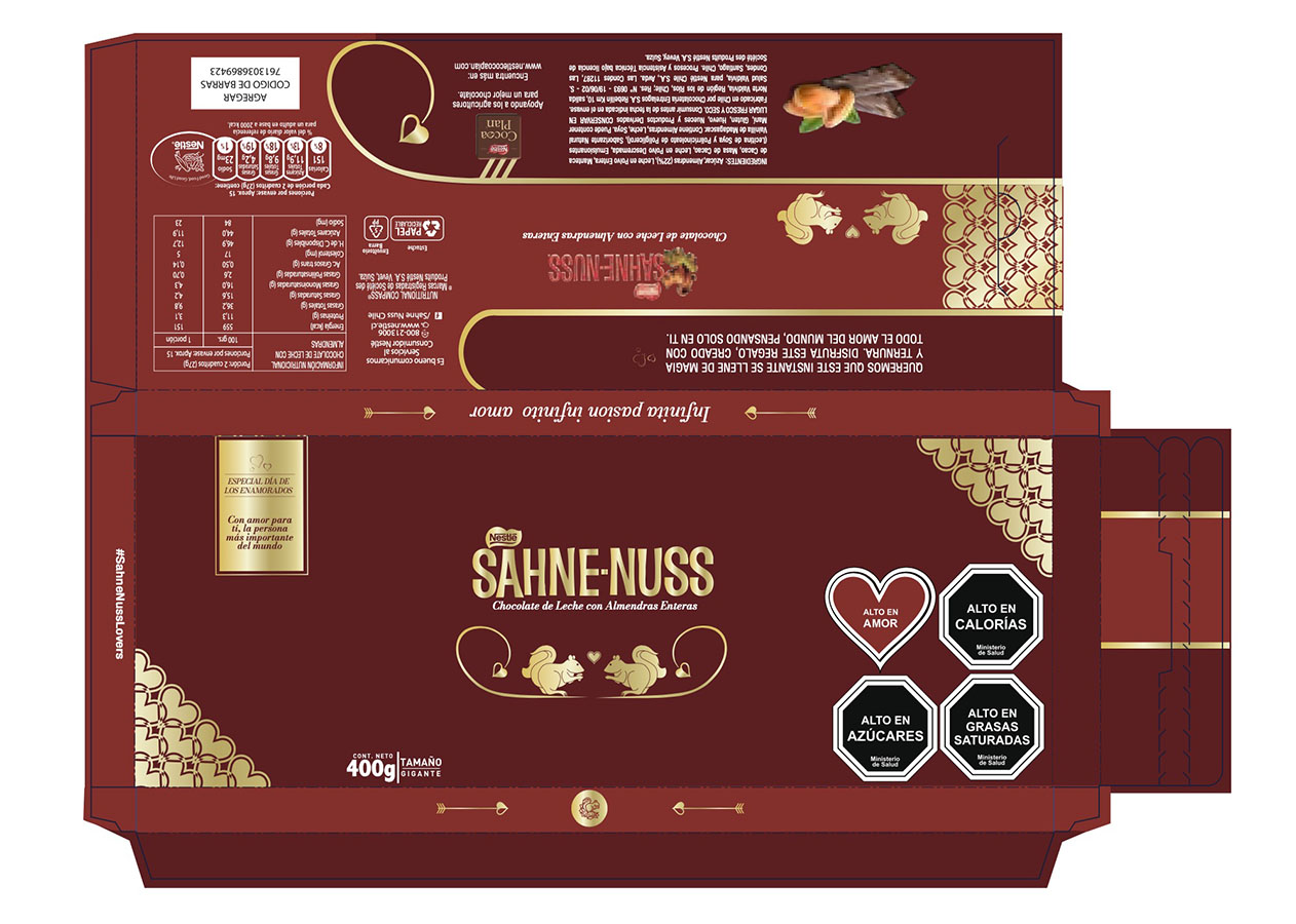 Diseño Identidad Visual Sahne Nuss + Tritón / NESTLÉ (VM)