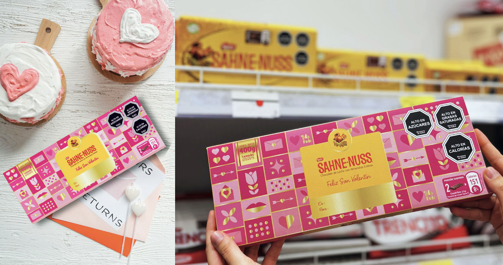 Diseño Identidad Visual Sahne Nuss + Tritón / NESTLÉ (VM)