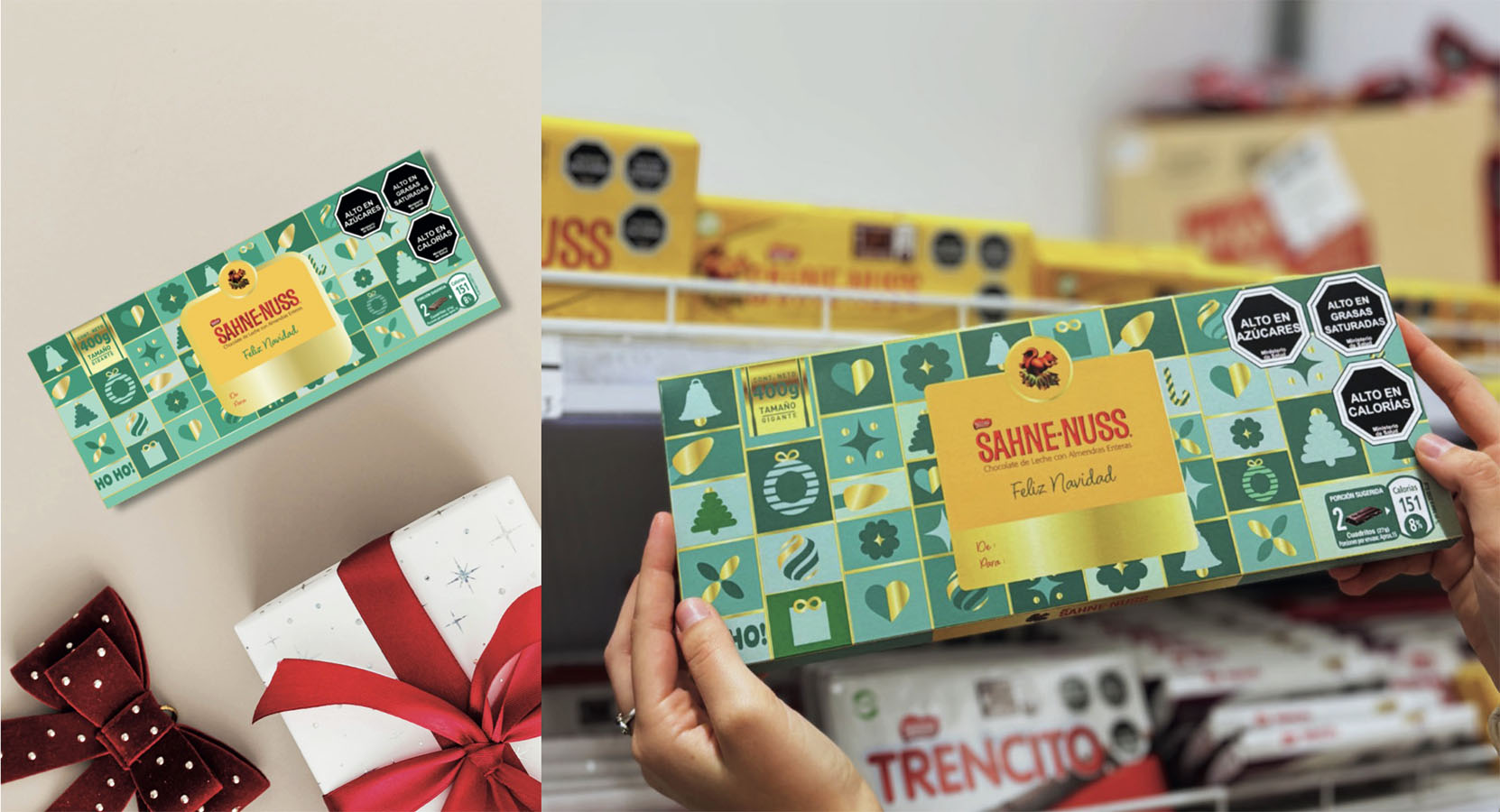 Diseño Identidad Visual Sahne Nuss + Tritón / NESTLÉ (VM)