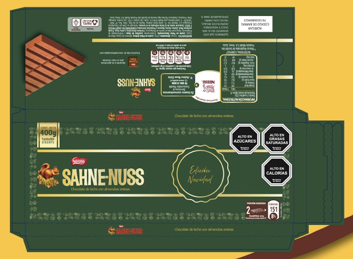 Diseño Identidad Visual Sahne Nuss + Tritón / NESTLÉ (VM)