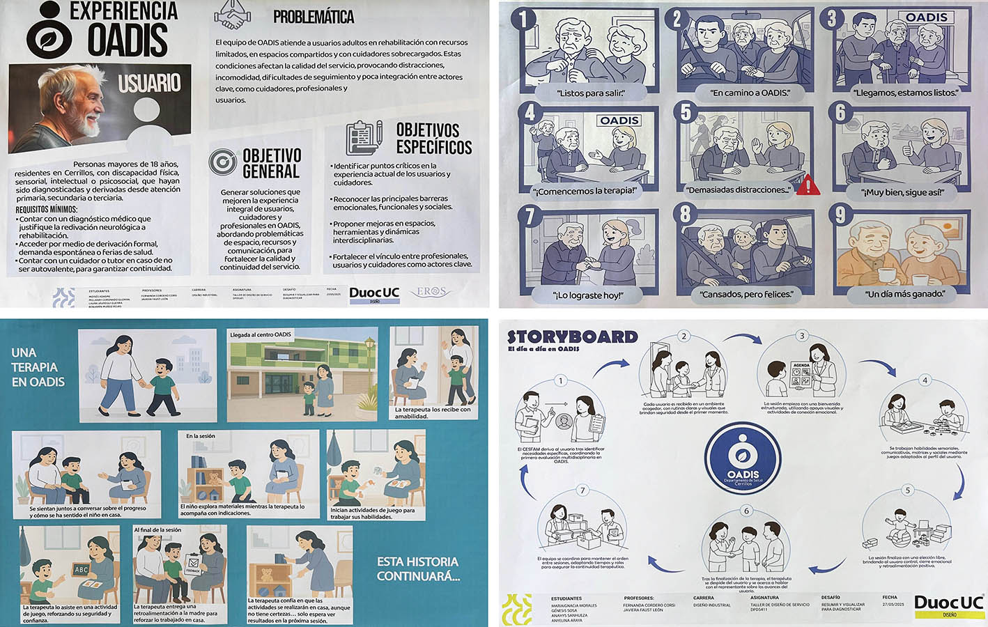 Impulsando Terapias Diseño de Servicios Centro OADIS Cerrillos