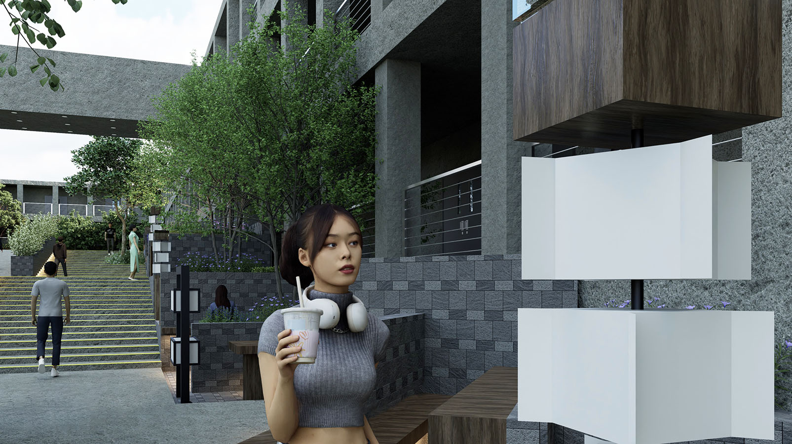 Puesta en Valor Acceso Duoc UC Viña del Mar