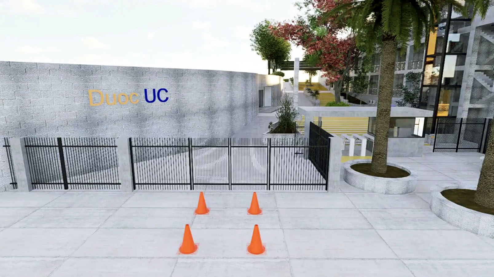 Puesta en Valor Acceso Duoc UC Viña del Mar