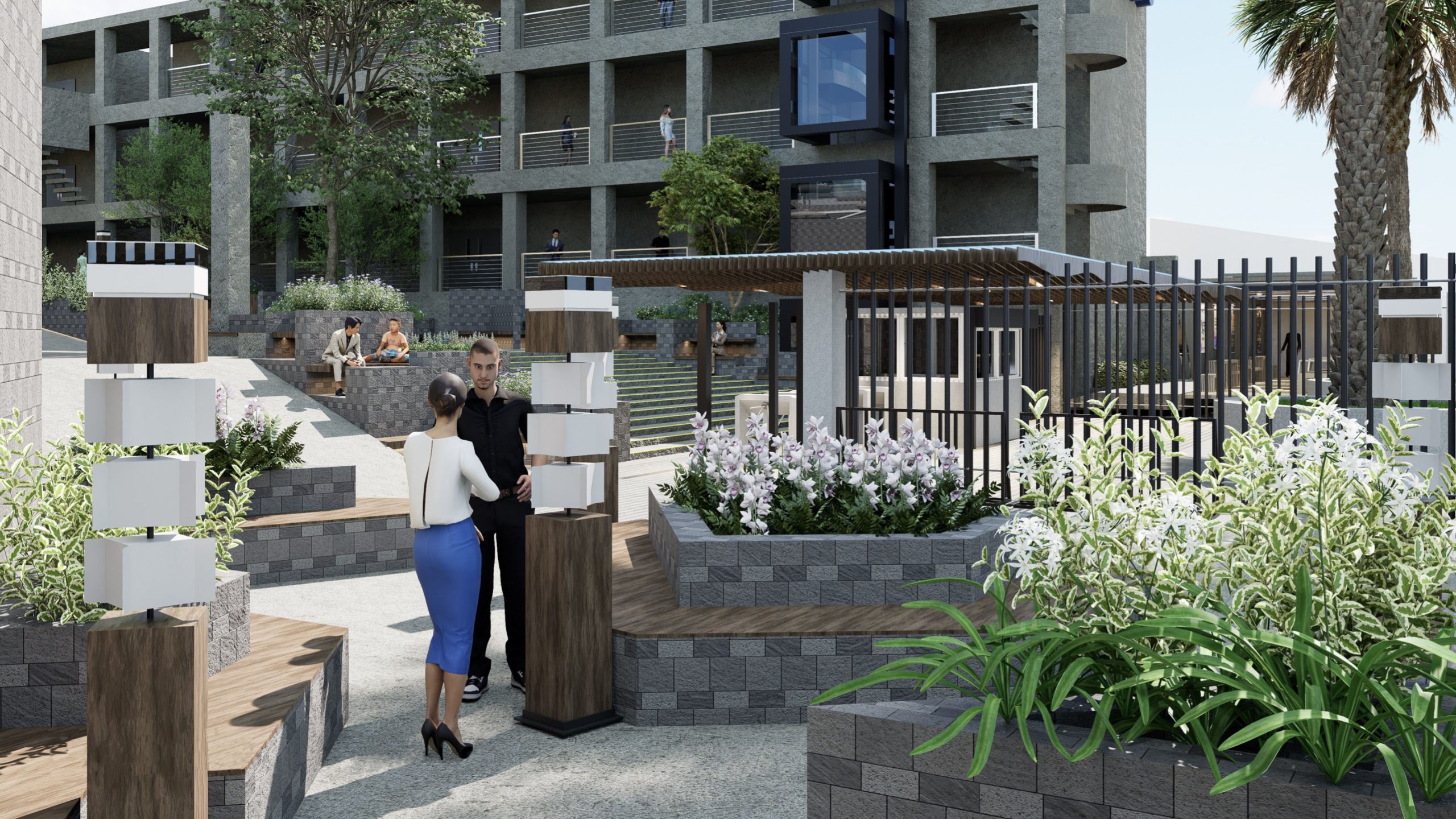 Puesta en Valor Acceso Duoc UC Viña del Mar