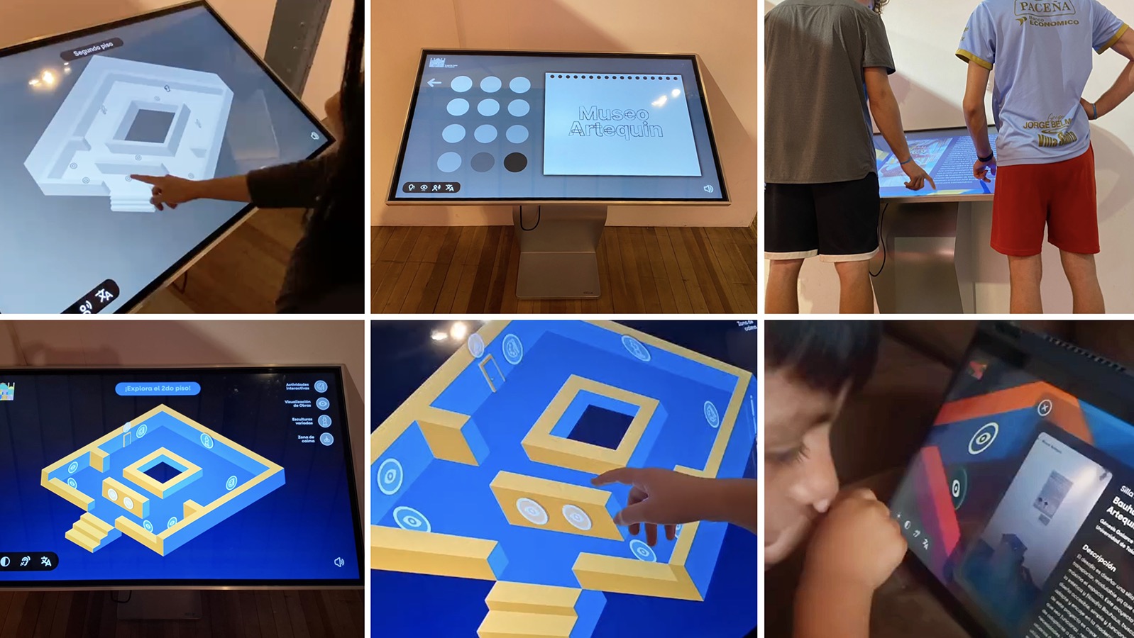 Diseño de Interfaz y Servicio Digital para Museo Artequin