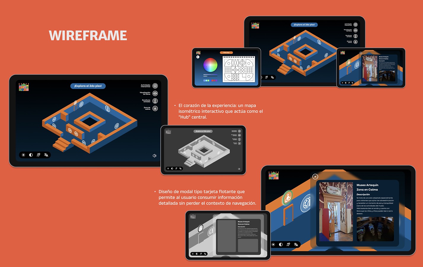 Diseño de Interfaz y Servicio Digital para Museo Artequin