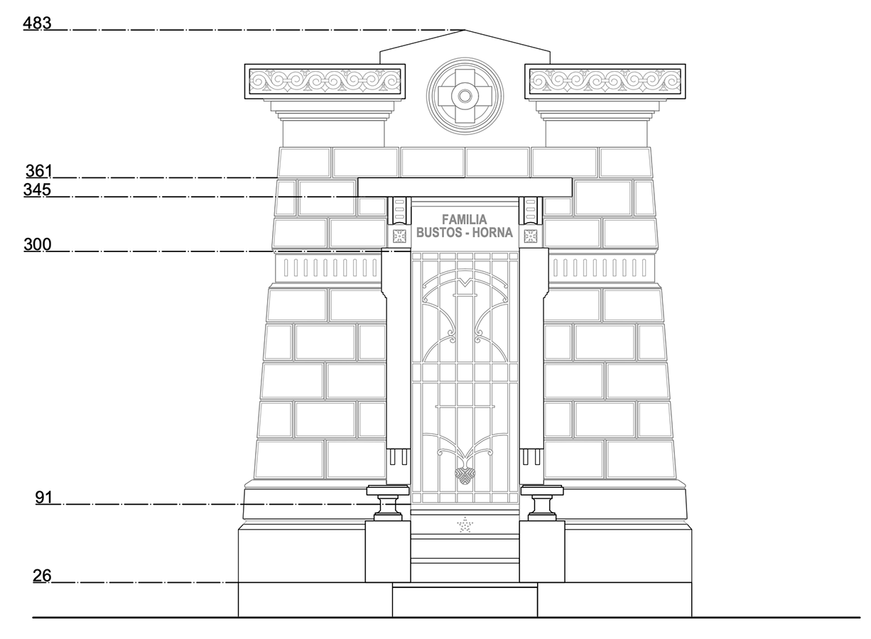 Levantamiento Fachadas Cementerio General