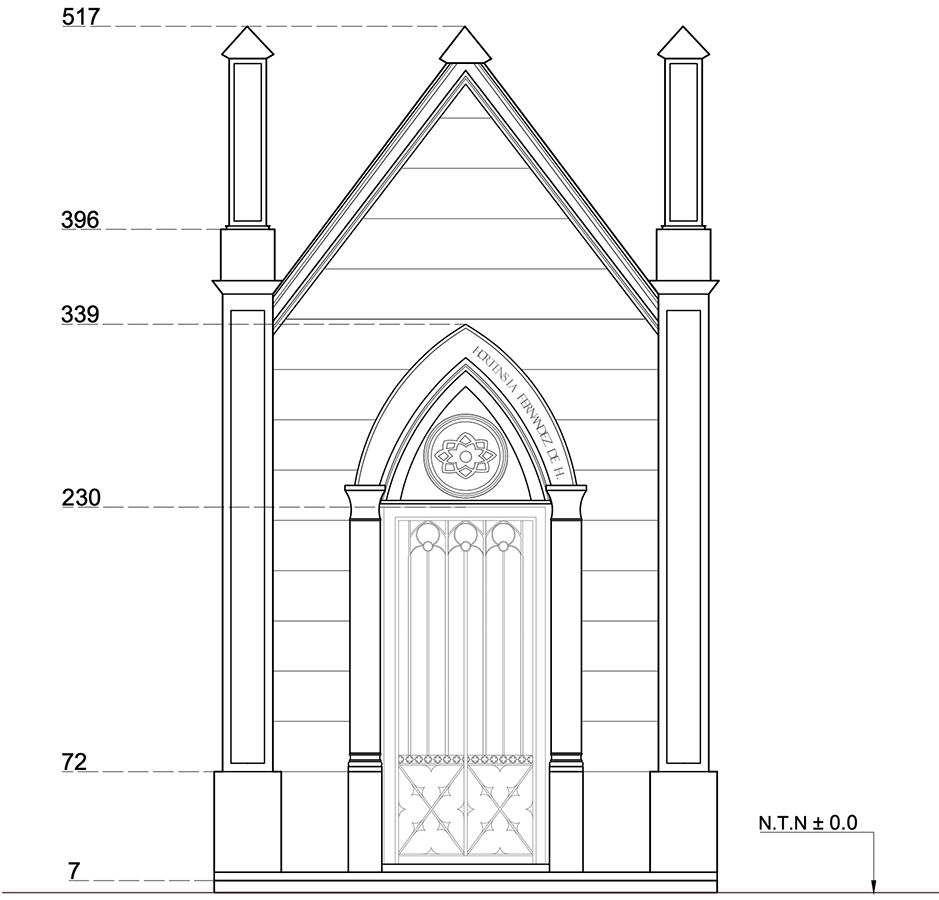 Levantamiento Fachadas Cementerio General