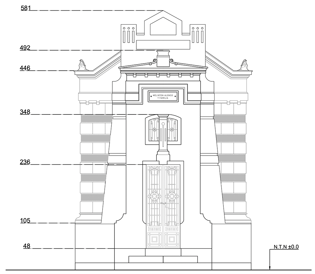Levantamiento Fachadas Cementerio General