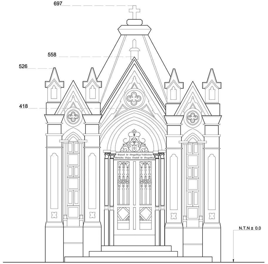Levantamiento Fachadas Cementerio General