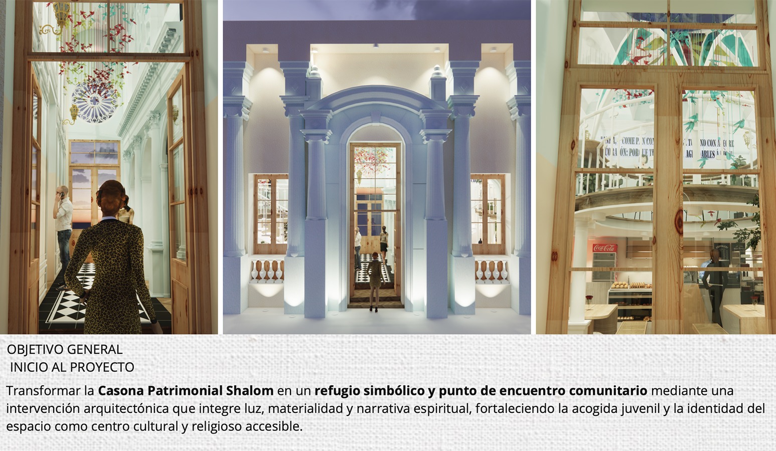 Diseño Espacios para Mejorar Experiencia Congregación Shalom