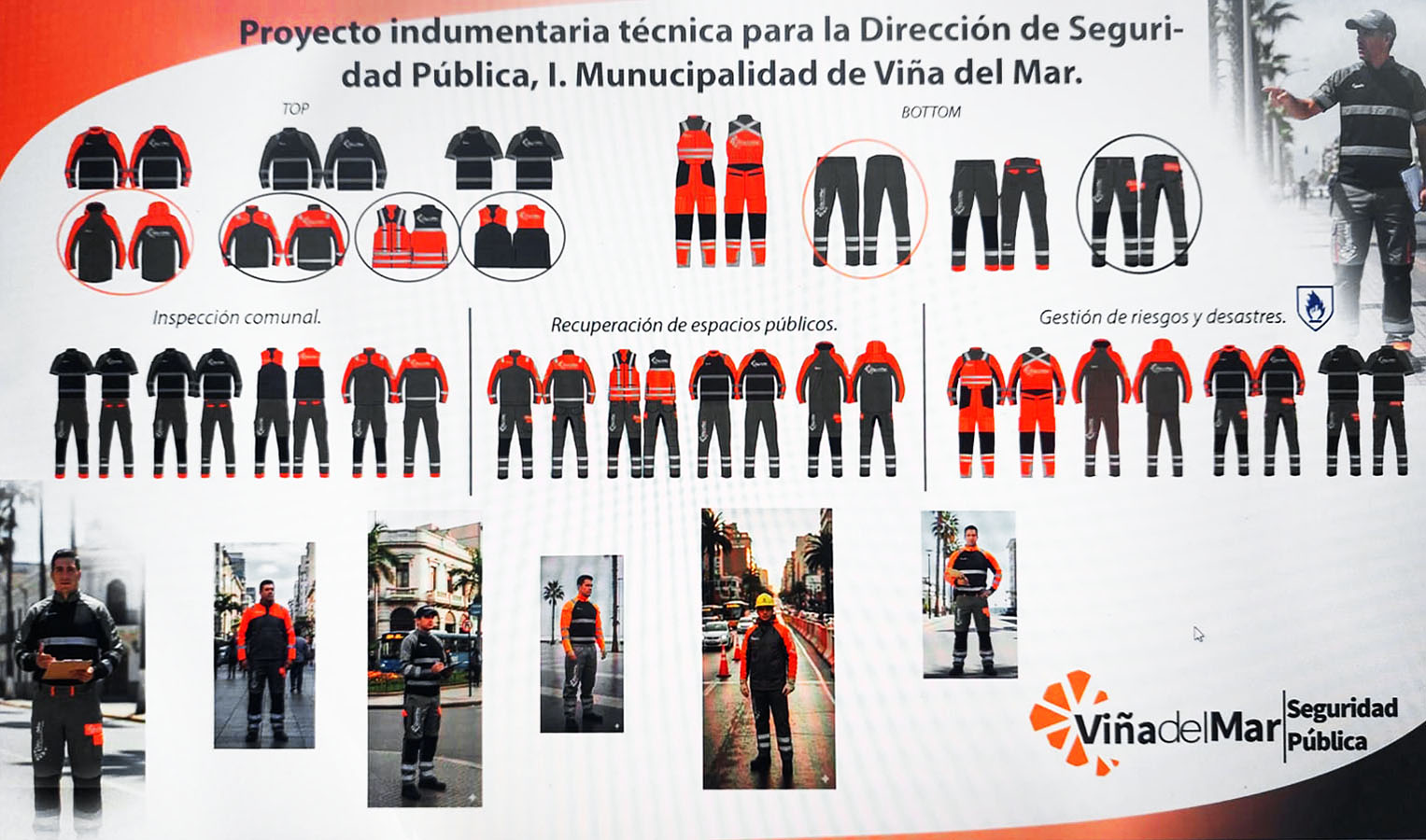 Vestuario Funcional Departamento de Seguridad Pública