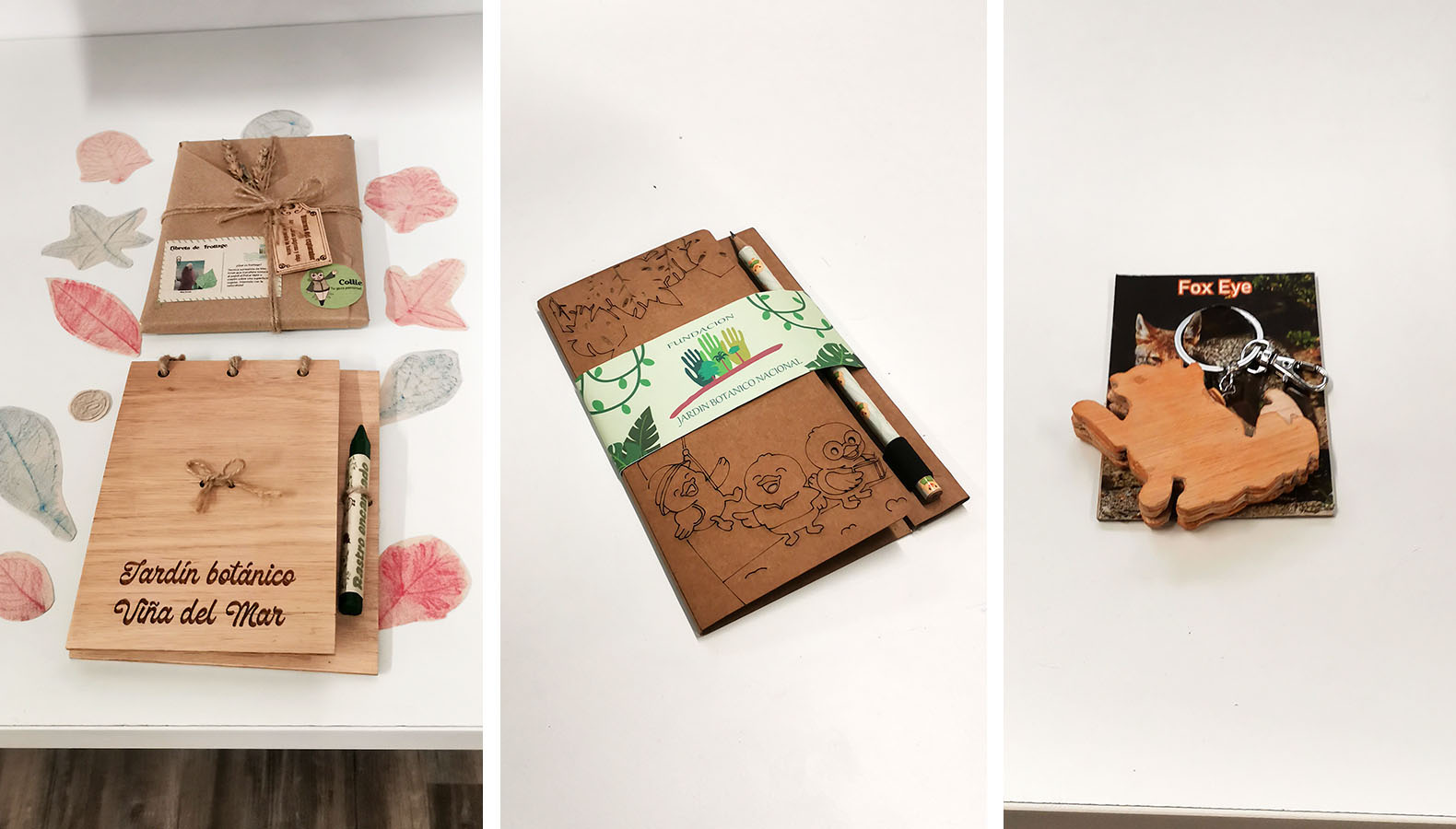 Productos Identitarios de Souvenirs para Jardín Botánico Nacional Viña del Mar