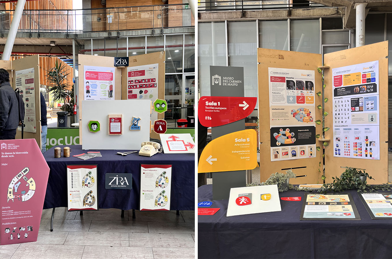 Sistema de Señalización para Museo del Carmen de Maipú