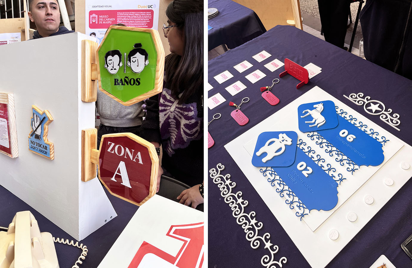 Sistema de Señalización para Museo del Carmen de Maipú