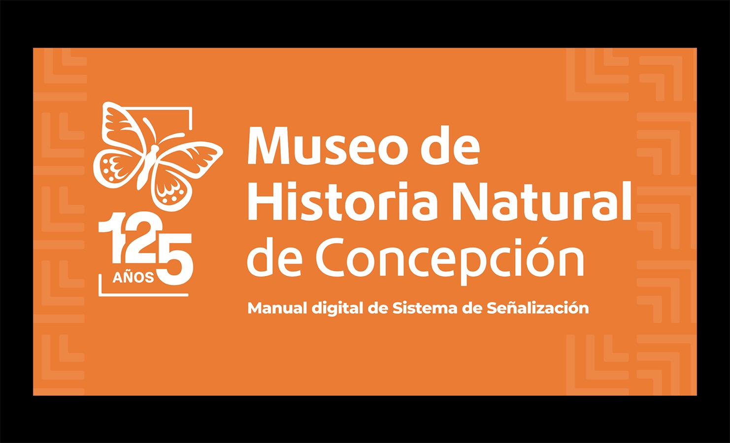 Diseño Marca 125 Años + Sistema Señalización Museo Historia Natural de Concepción