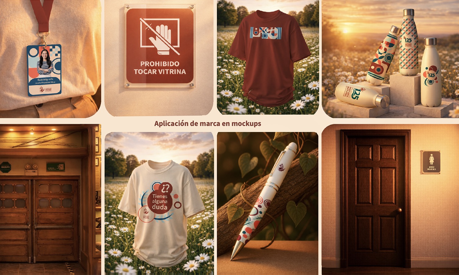 Diseño Marca 125 Años + Sistema Señalización Museo Historia Natural de Concepción