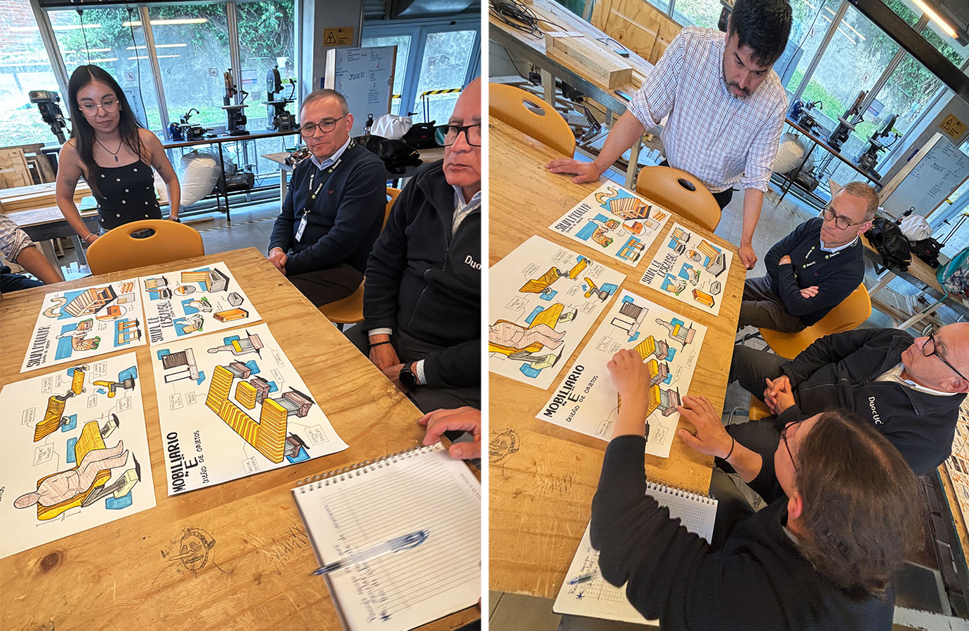 OXIQUIM – Mobiliario Sendero Sede San Andrés de Concepción