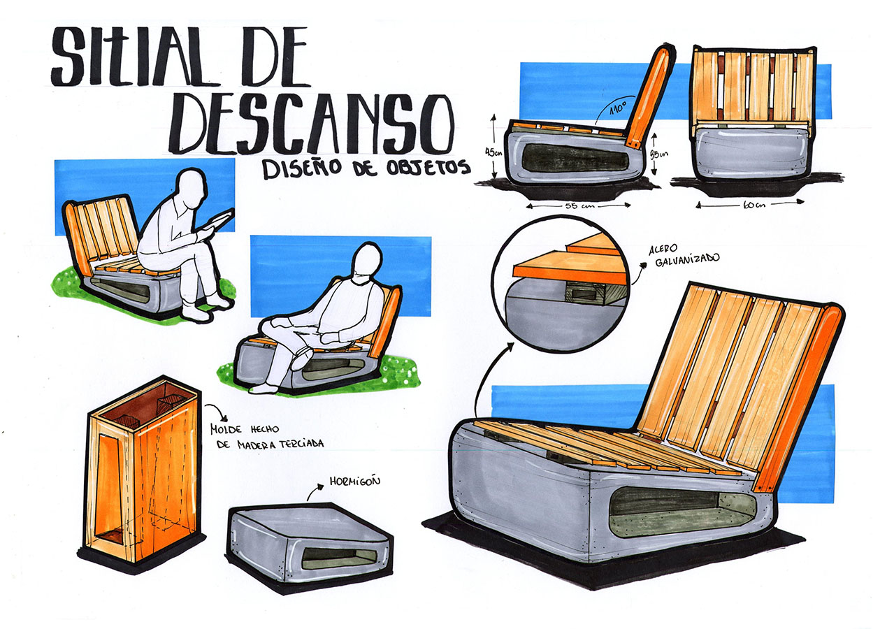 OXIQUIM – Mobiliario Sendero Sede San Andrés de Concepción
