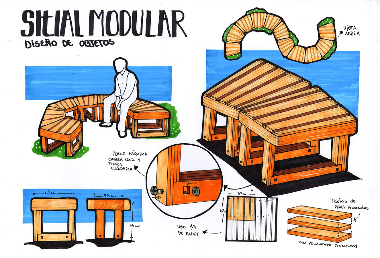 OXIQUIM – Mobiliario Sendero Sede San Andrés de Concepción