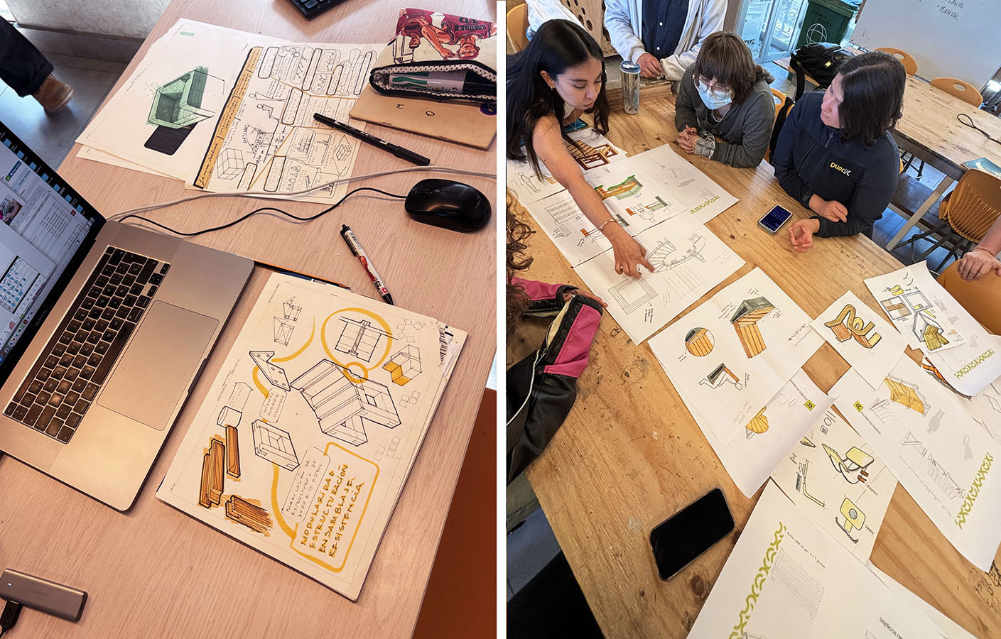 OXIQUIM – Mobiliario Sendero Sede San Andrés de Concepción