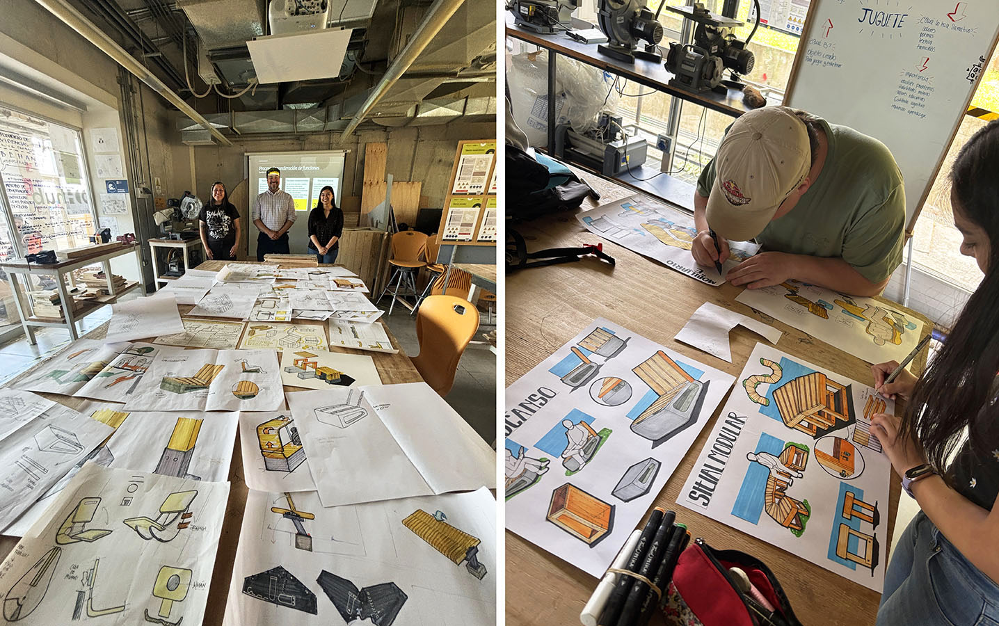 OXIQUIM – Mobiliario Sendero Sede San Andrés de Concepción