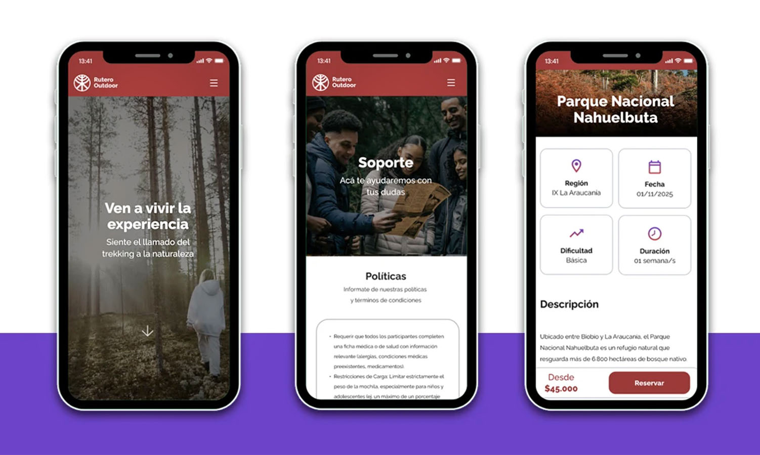 Plataforma Web para Rutero Outdoor