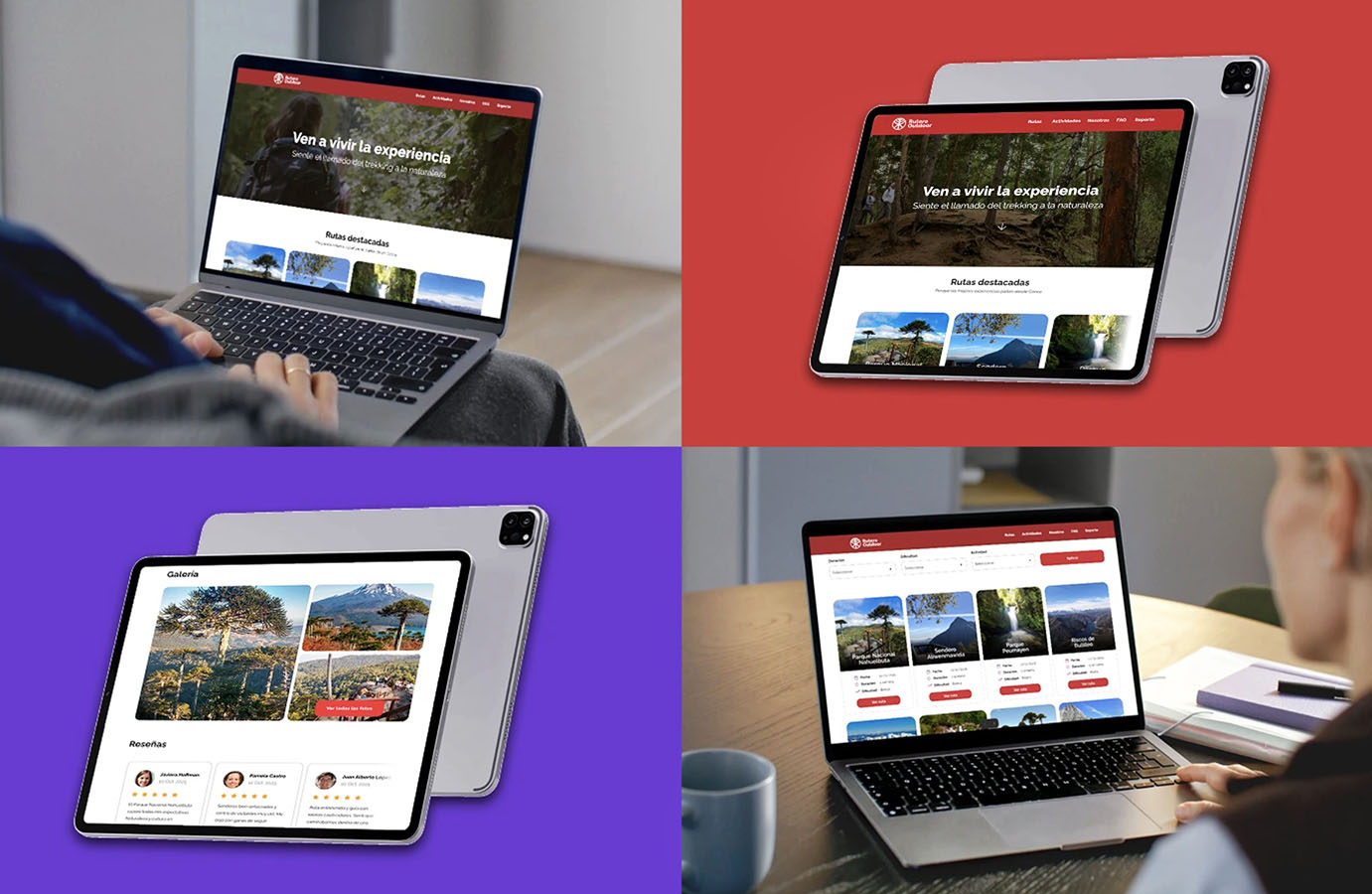 Plataforma Web para Rutero Outdoor