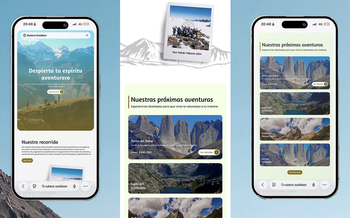 Plataforma Web para Rutero Outdoor