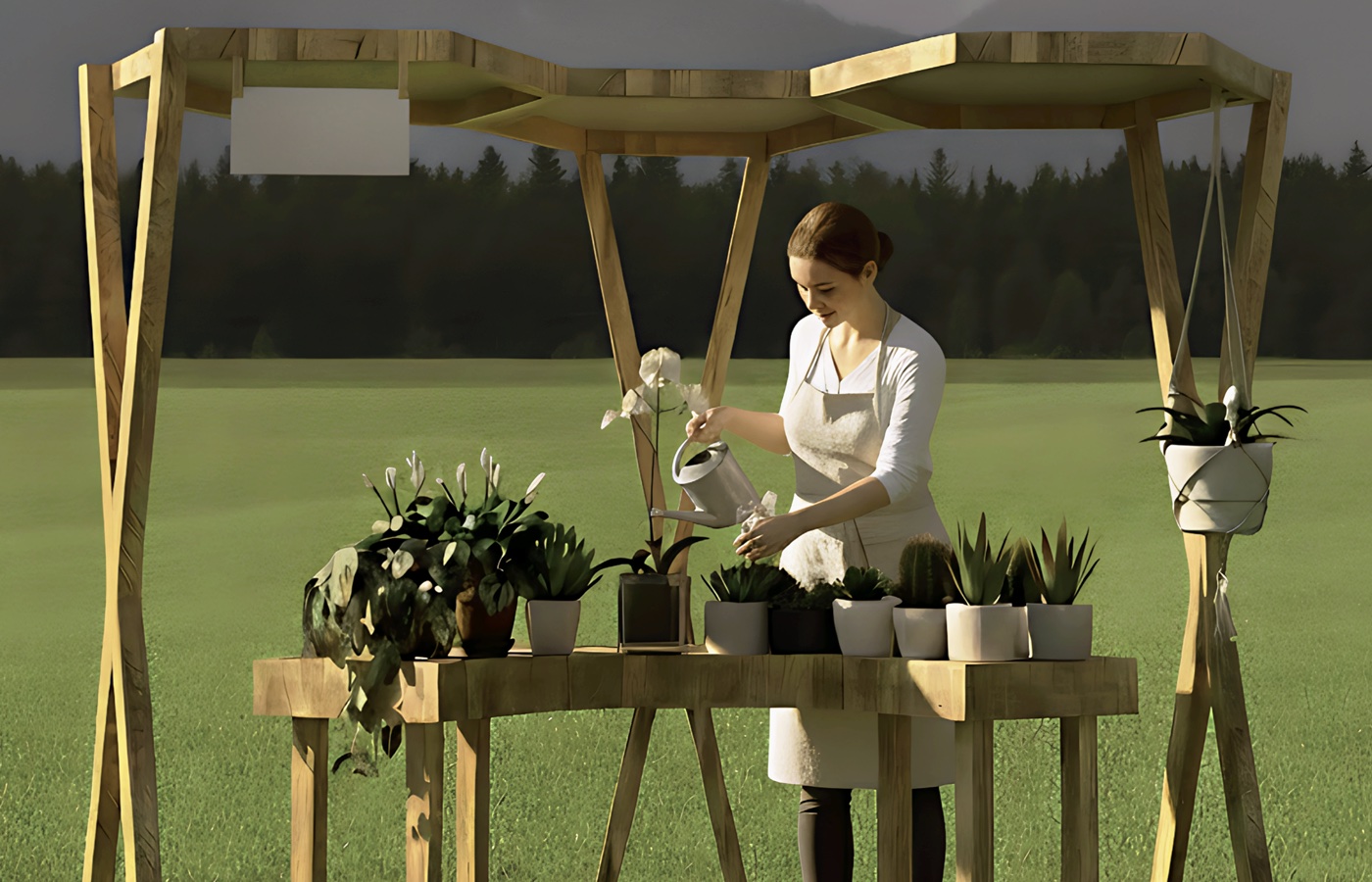 Stand Modular con Enfoque Sustentable para Emprendedores e Instituciones de Renca