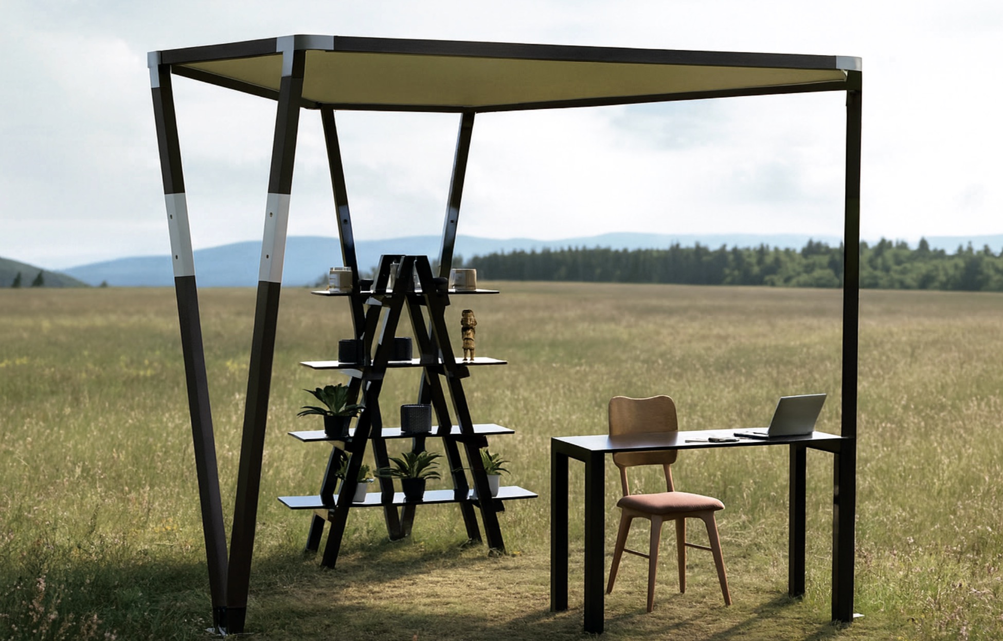 Stand Modular con Enfoque Sustentable para Emprendedores e Instituciones de Renca
