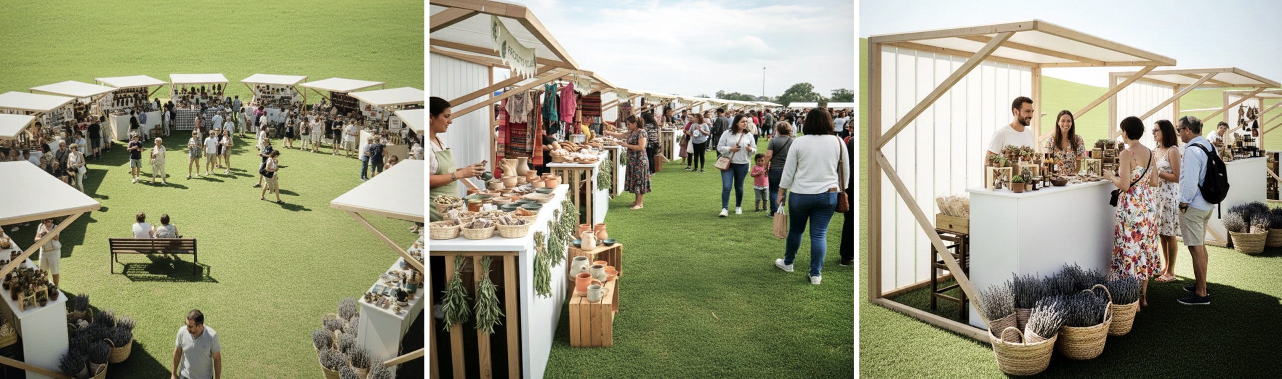 Stand Modular con Enfoque Sustentable para Emprendedores e Instituciones de Renca