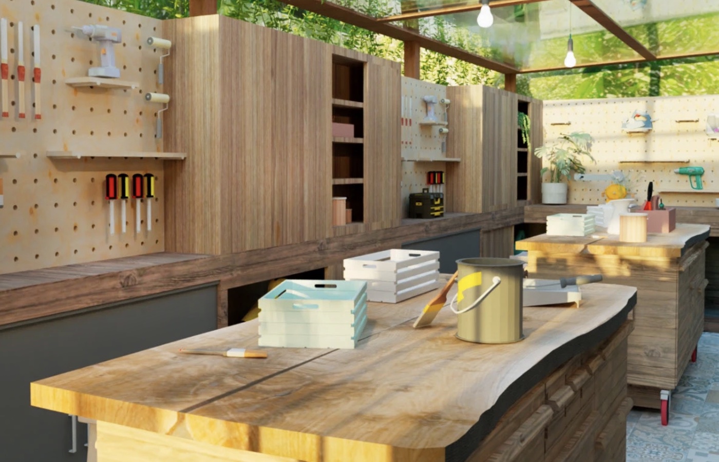 Experiencia Espacial de un Taller de Oficios