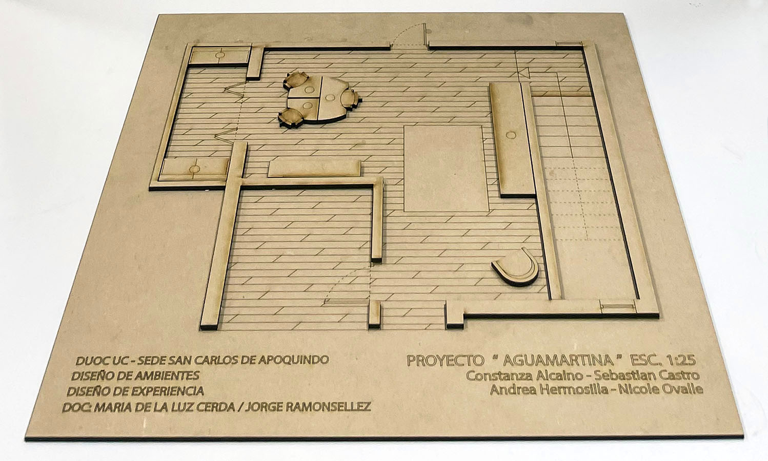 Experiencia Espacial de un Taller de Oficios