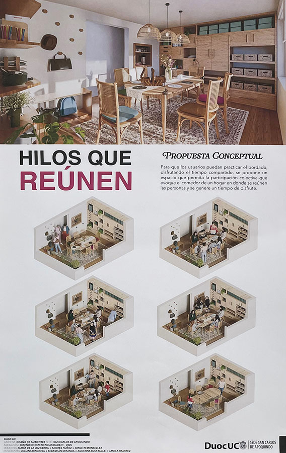 Experiencia Espacial de un Taller de Oficios