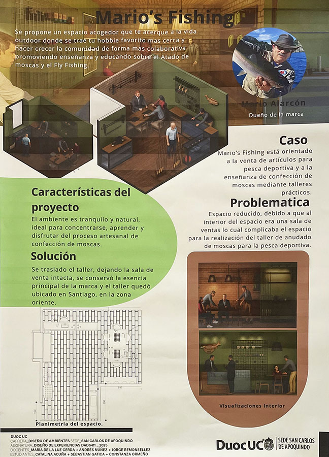 Experiencia Espacial de un Taller de Oficios