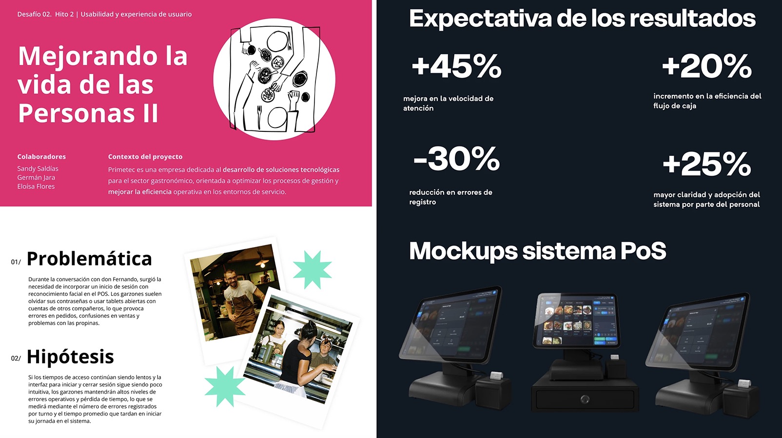 «Toma Tu Pedido!» Mejora de Experiencia de Pedidos en Restaurant