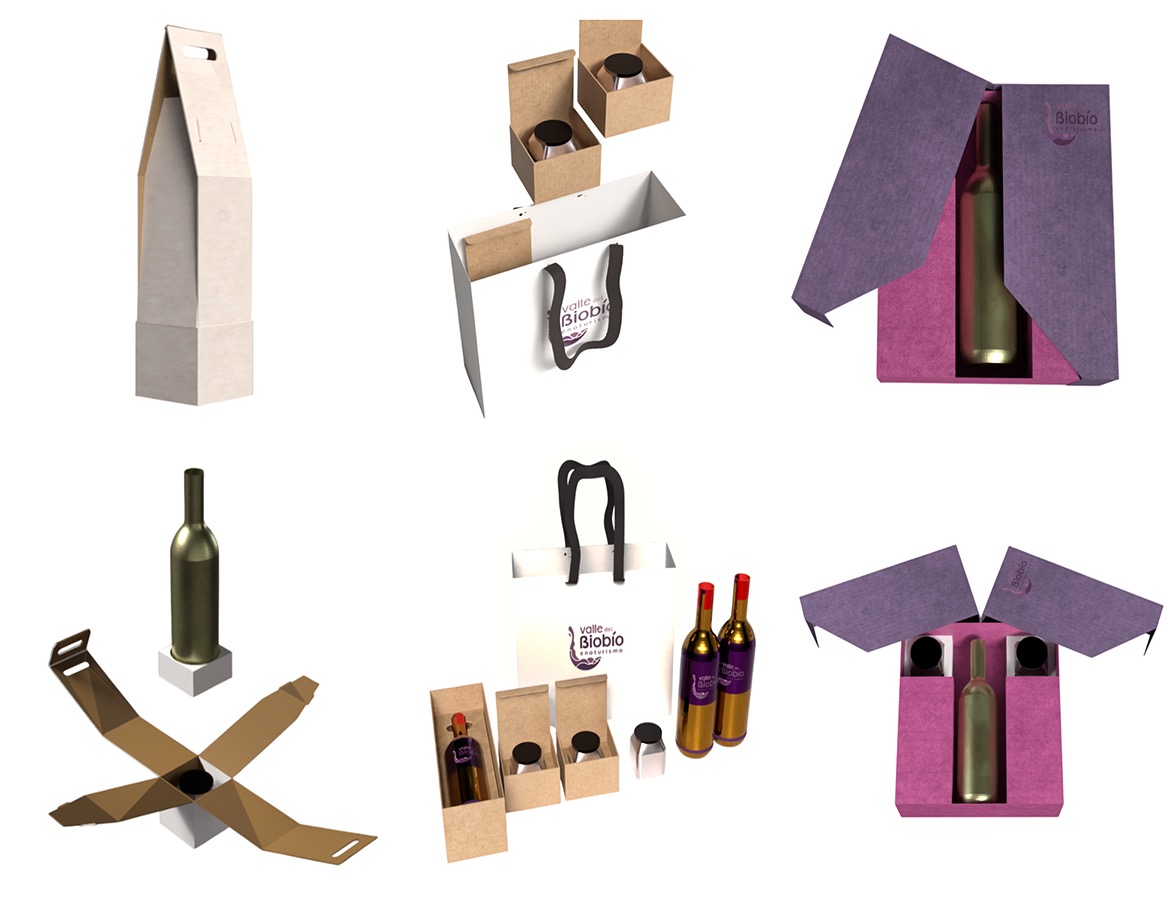 Diseño de Packaging Valle del Biobío