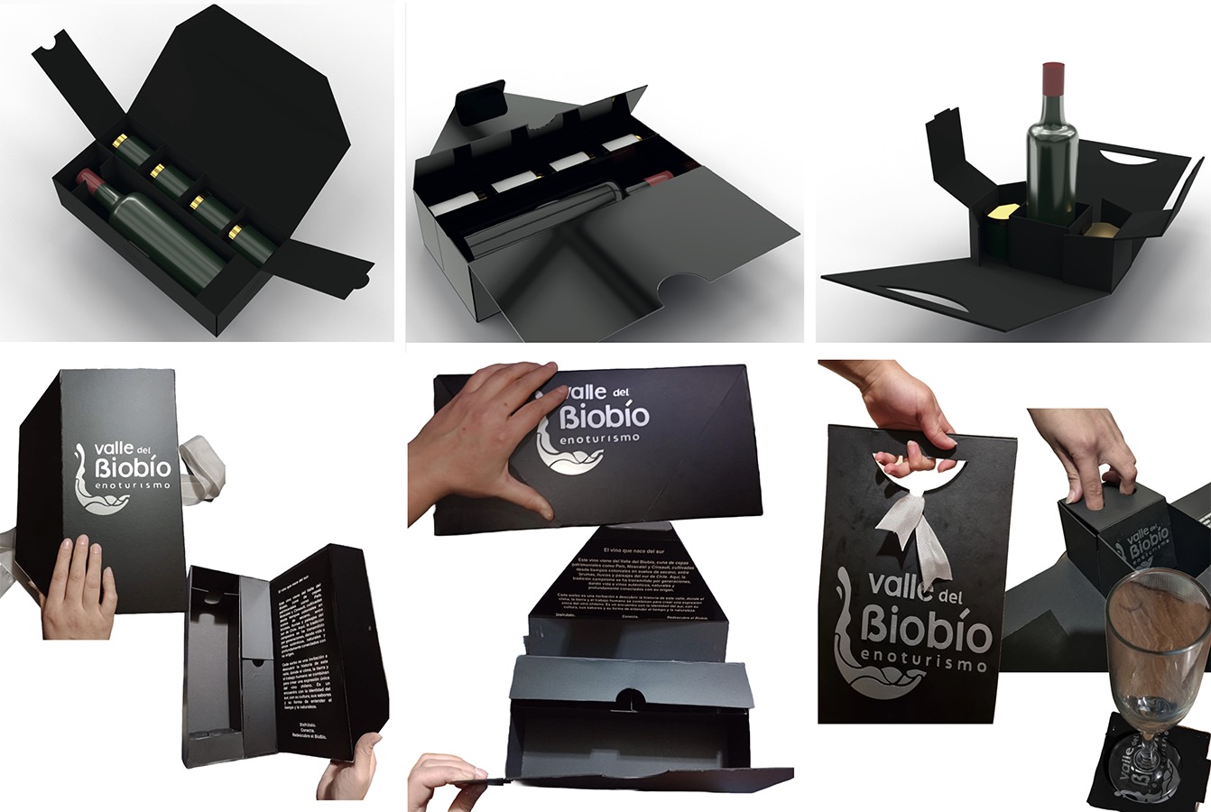 Diseño de Packaging Valle del Biobío