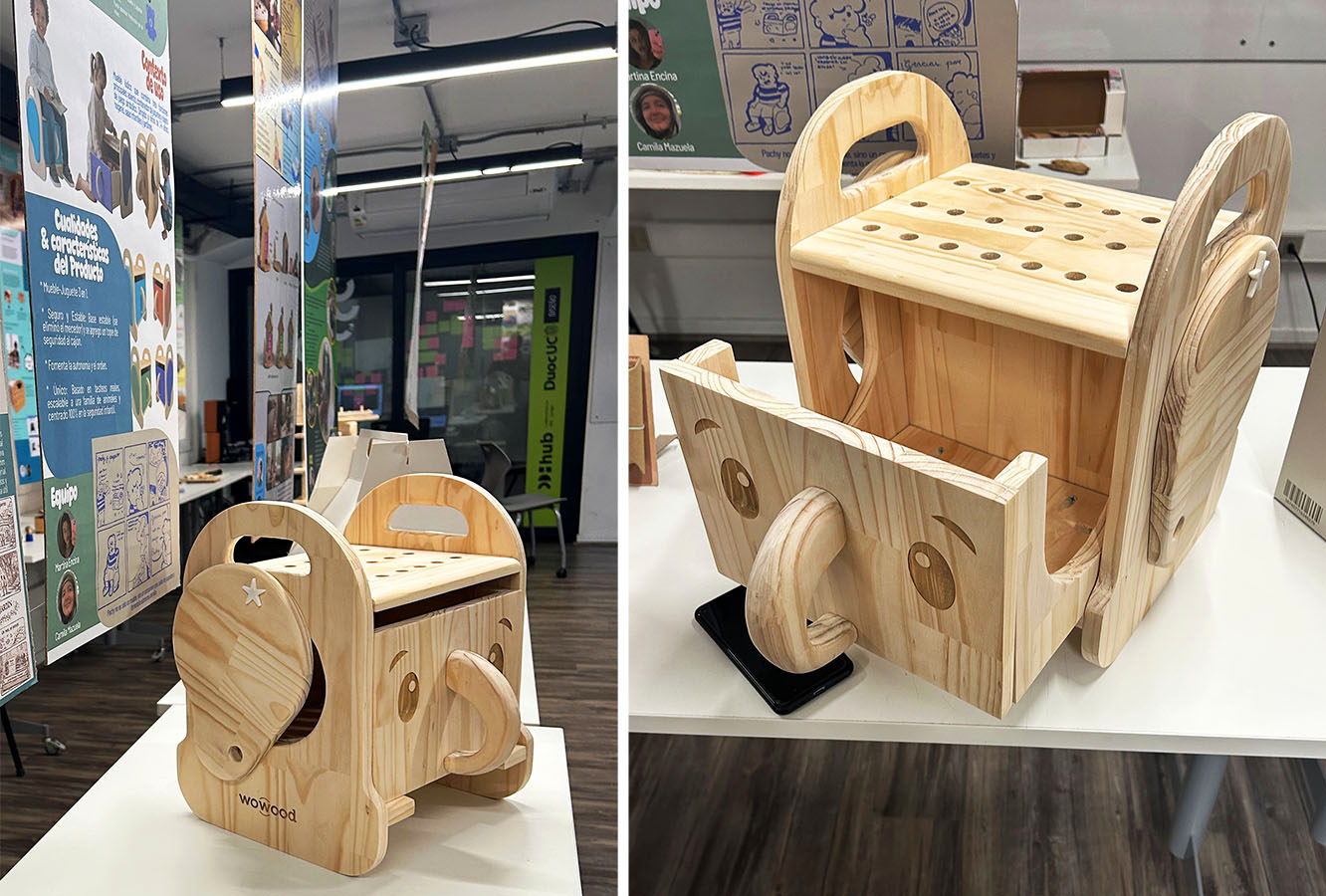 Objetos Utilitarios Infantiles para Marca WOWOOD
