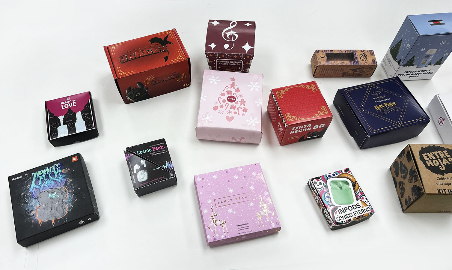 Packaging COLOR PACK para Festividades