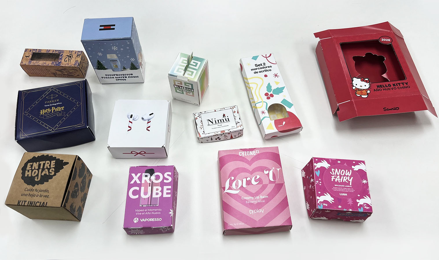 Packaging COLOR PACK para Festividades