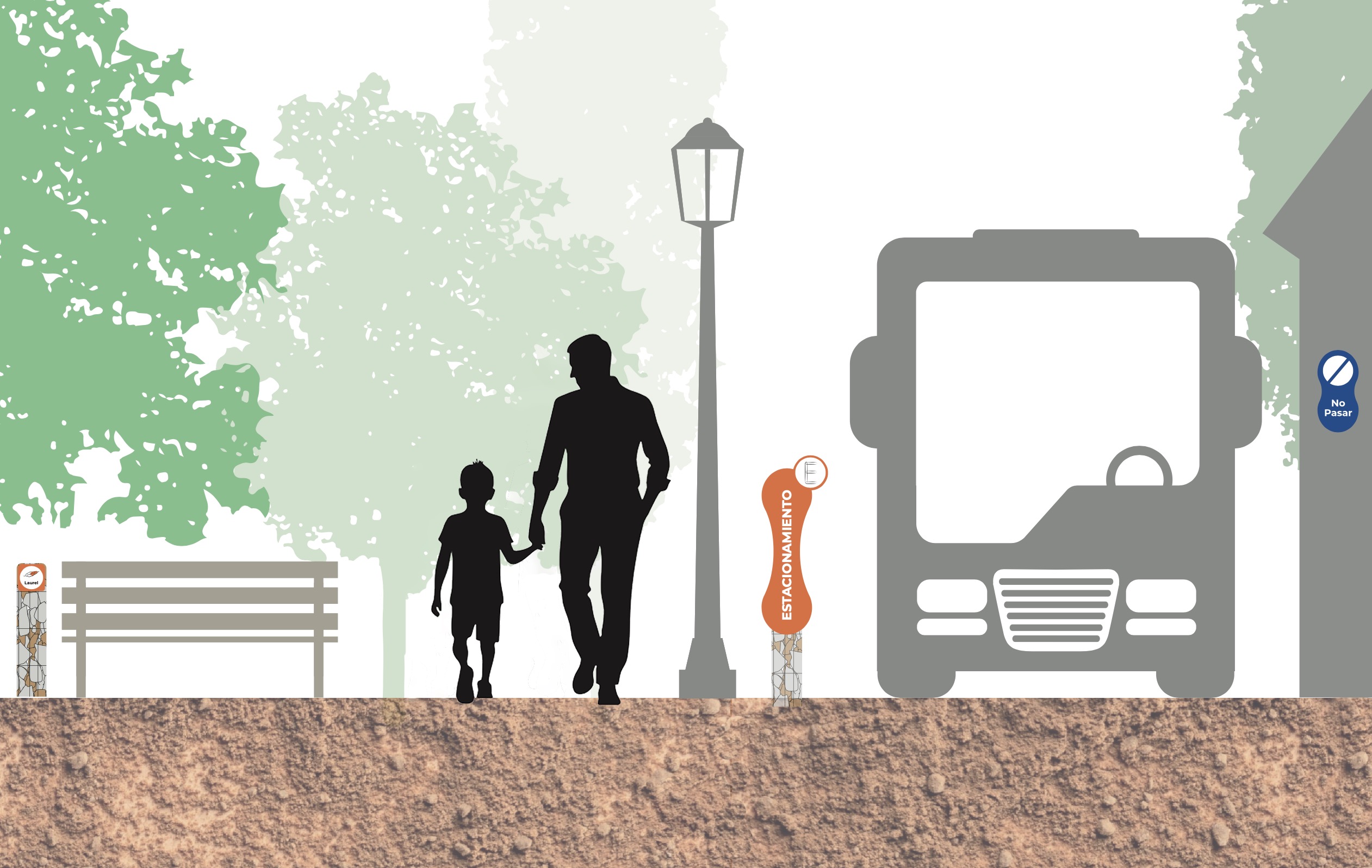 Señalética para Granja Educativa de Lonquén