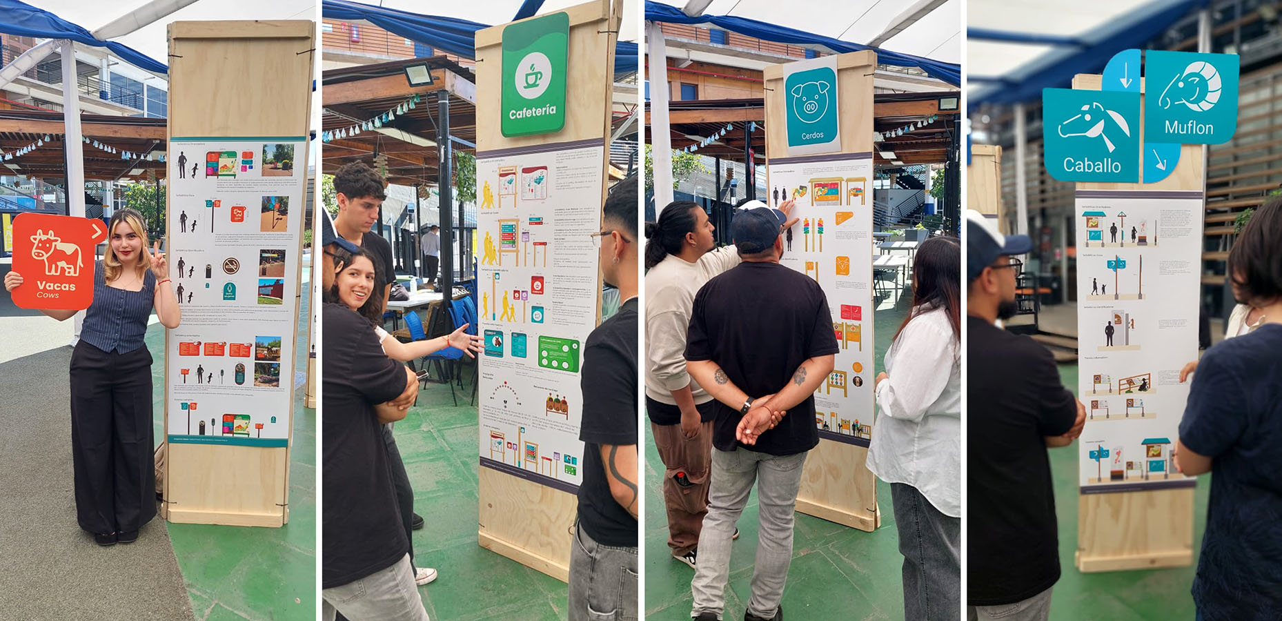 Señalética para Granja Educativa de Lonquén