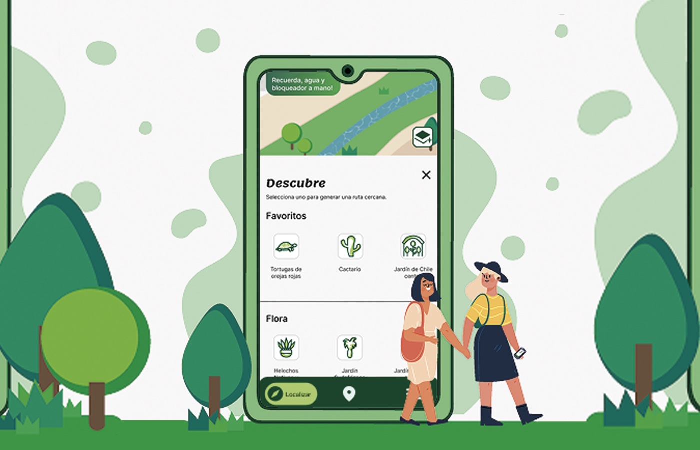 Aplicación Móvil para Monitoreo de Visitantes Jardín Botánico Nacional Viña del Mar