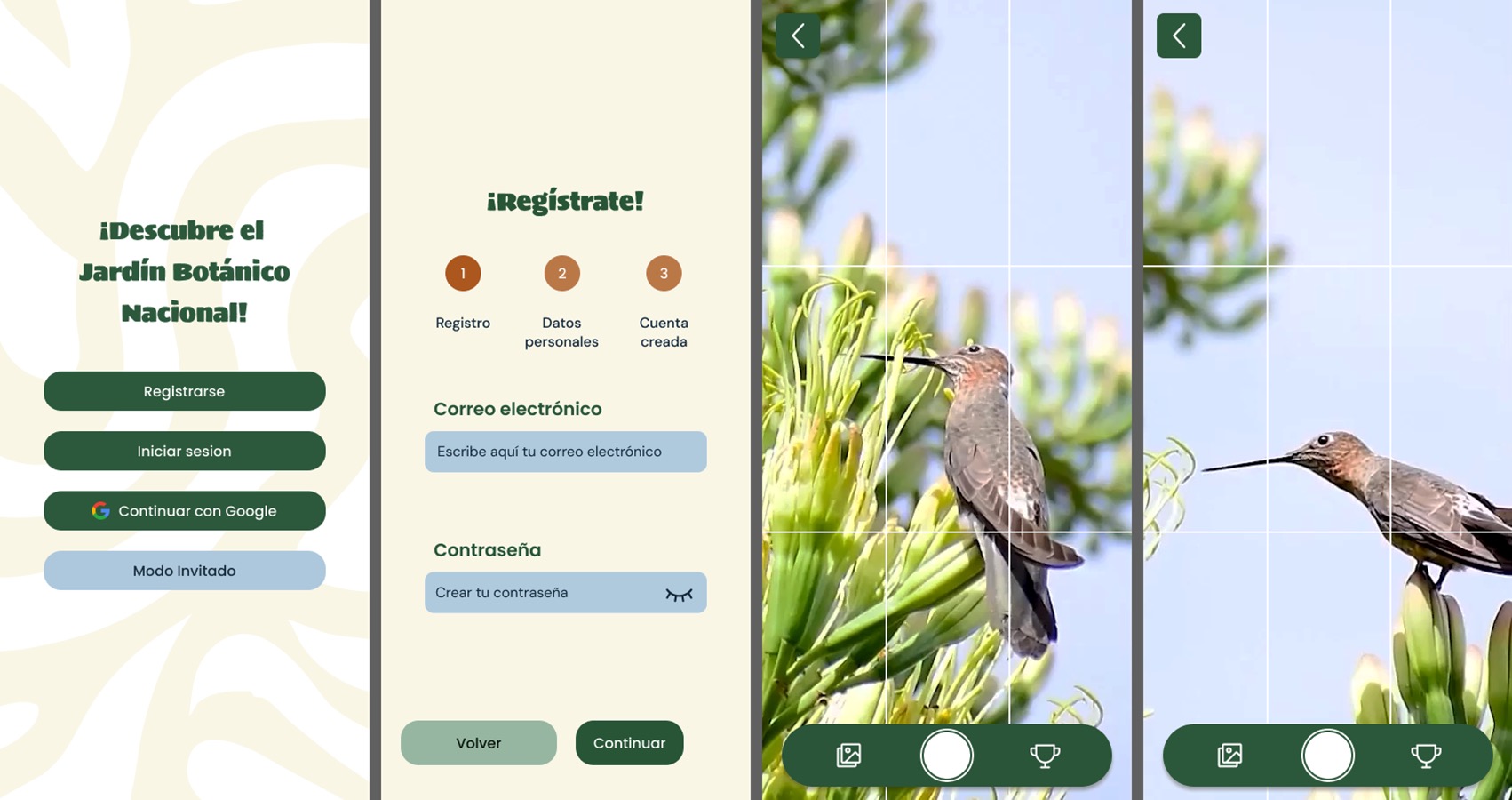 Aplicación Móvil para Monitoreo de Visitantes Jardín Botánico Nacional Viña del Mar