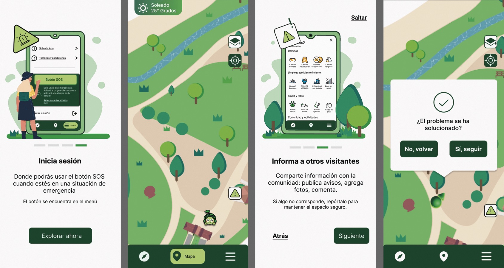 Aplicación Móvil para Monitoreo de Visitantes Jardín Botánico Nacional Viña del Mar