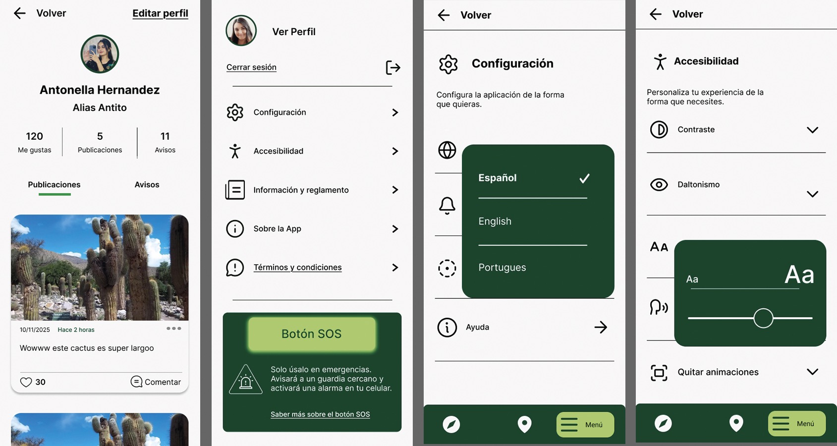 Aplicación Móvil para Monitoreo de Visitantes Jardín Botánico Nacional Viña del Mar