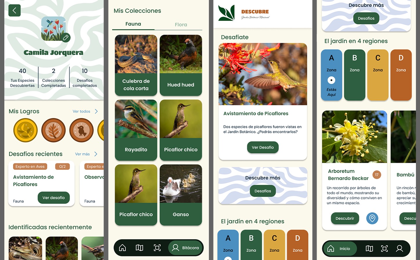 Aplicación Móvil para Monitoreo de Visitantes Jardín Botánico Nacional Viña del Mar